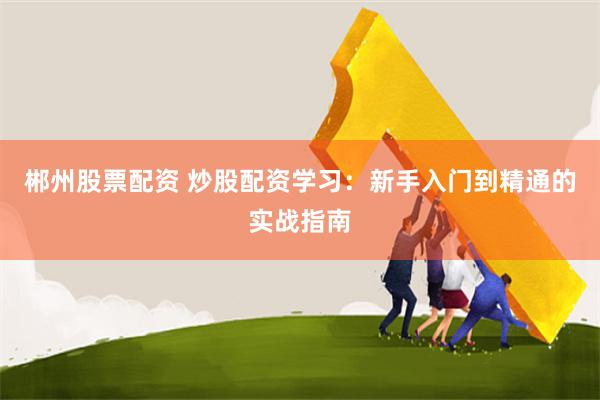 郴州股票配资 炒股配资学习：新手入门到精通的实战指南
