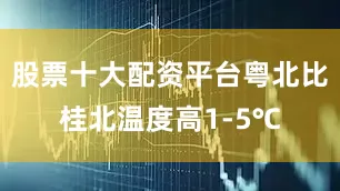 股票十大配资平台粤北比桂北温度高1-5℃